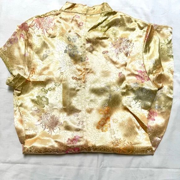Vintage Yellow Qipao Size XS - Picture 5 of 9